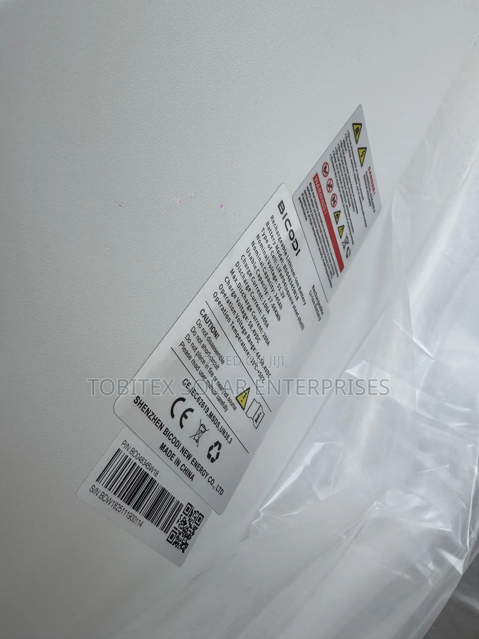 17.66kwh Bicodi Lithium Ion Battery