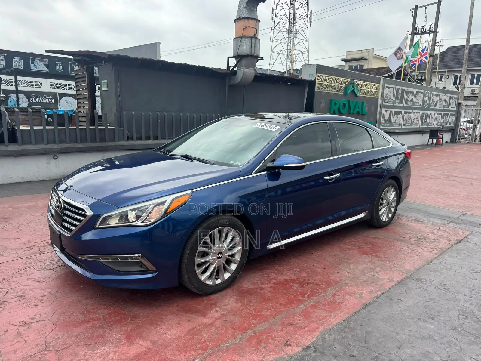 Hyundai Sonata 2015 Blue