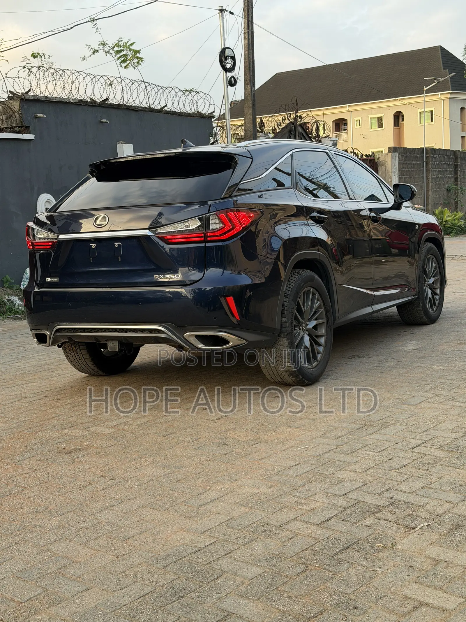 Lexus RX 350 F Sport AWD 2018 Blue