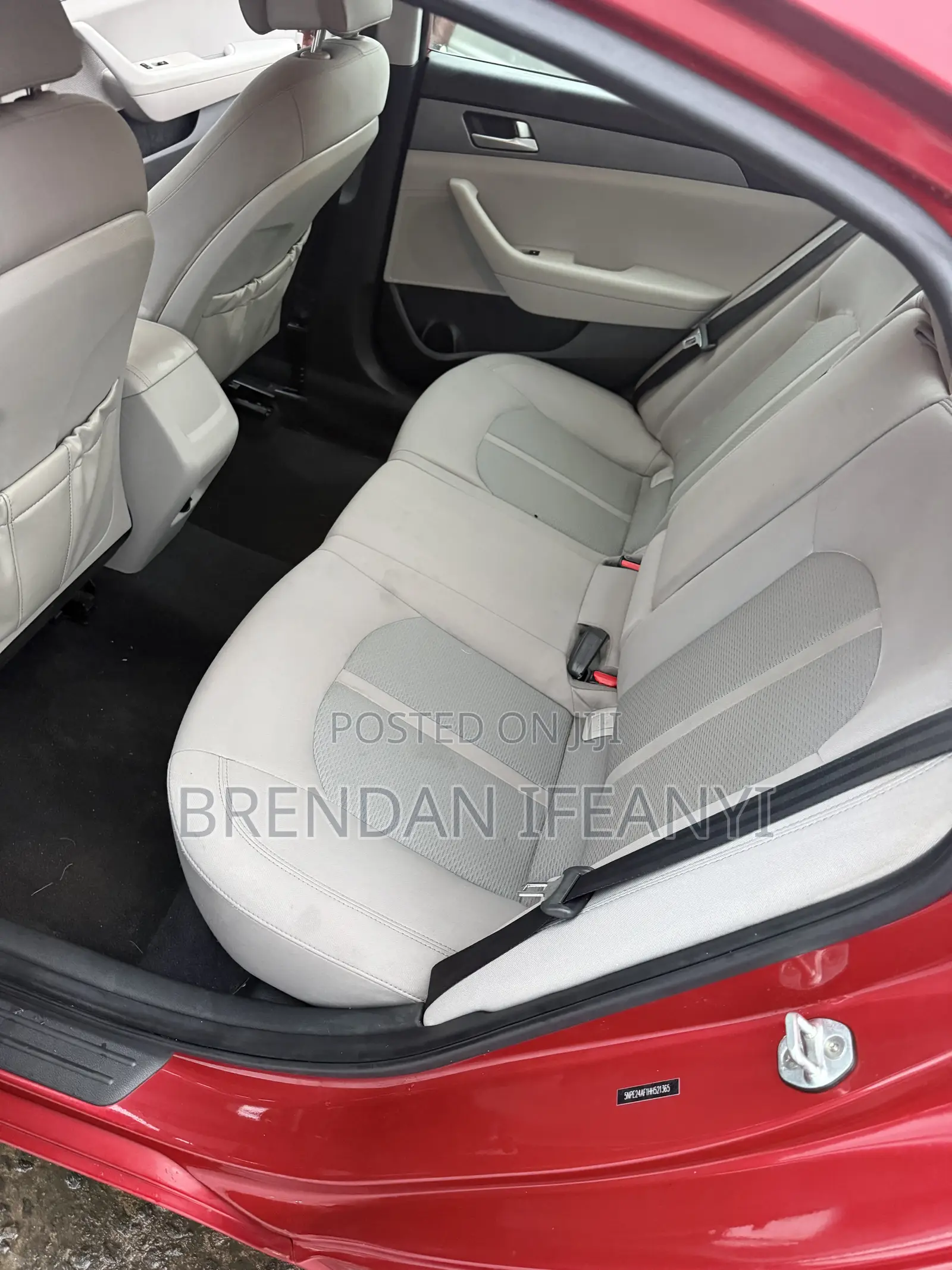 Hyundai Sonata SE 2017 Red