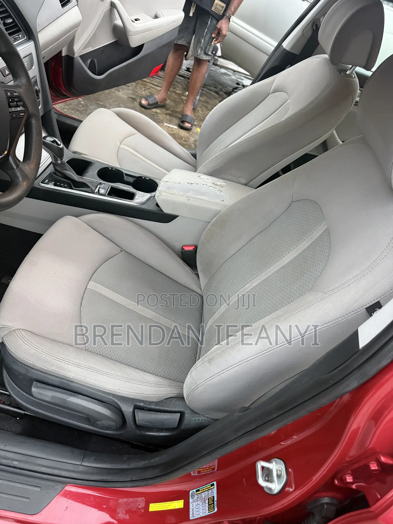 Hyundai Sonata SE 2017 Red