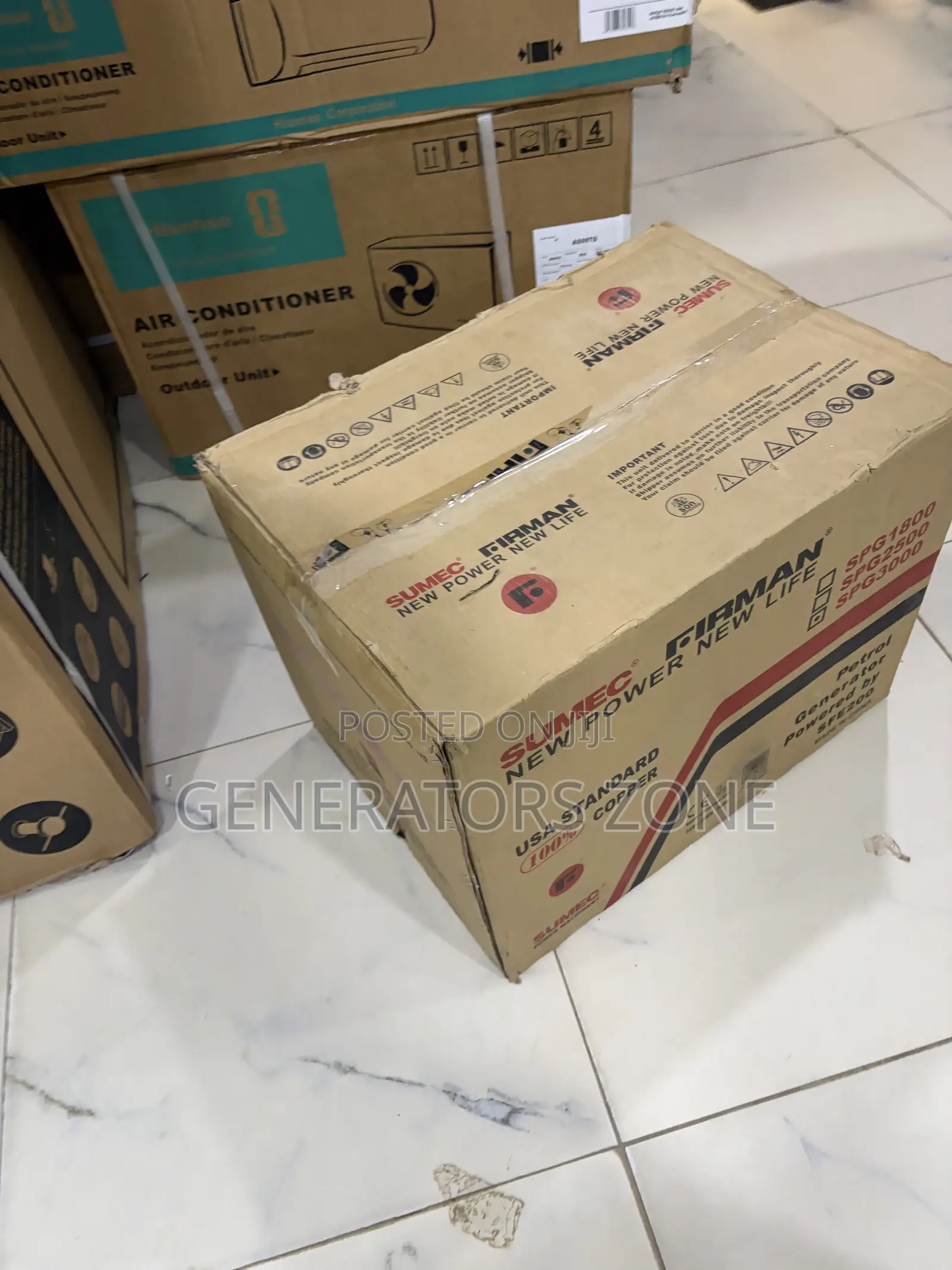 Sumec 4.5kva Firman Generator Spg3000