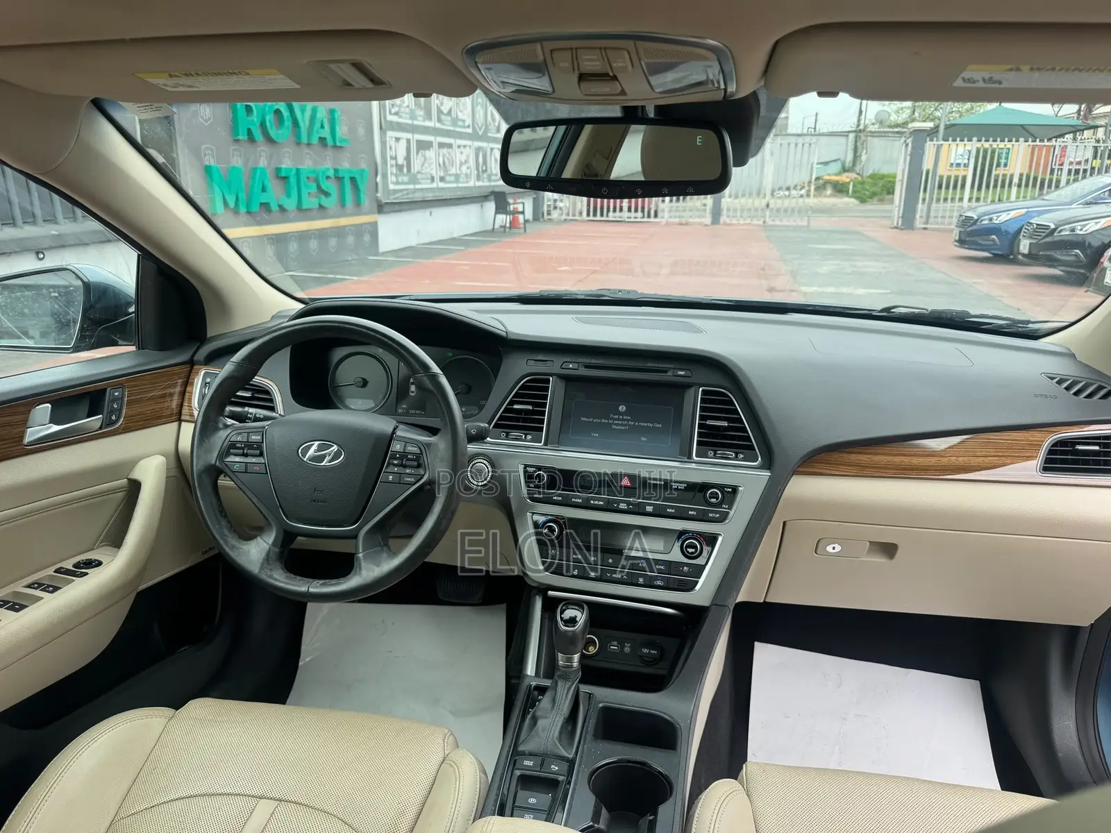 Hyundai Sonata Limited 4dr Sedan (2.4L 4cyl 6A) 2015 Blue