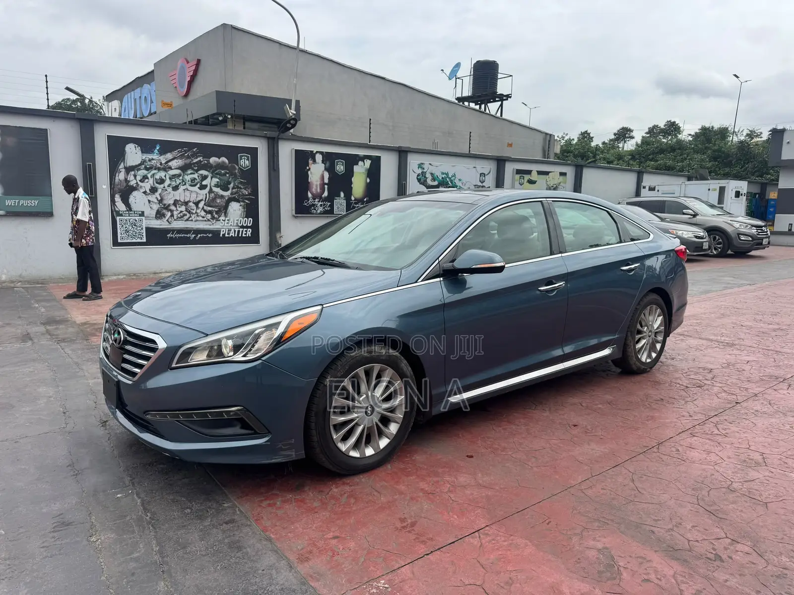 Hyundai Sonata Limited 4dr Sedan (2.4L 4cyl 6A) 2015 Blue