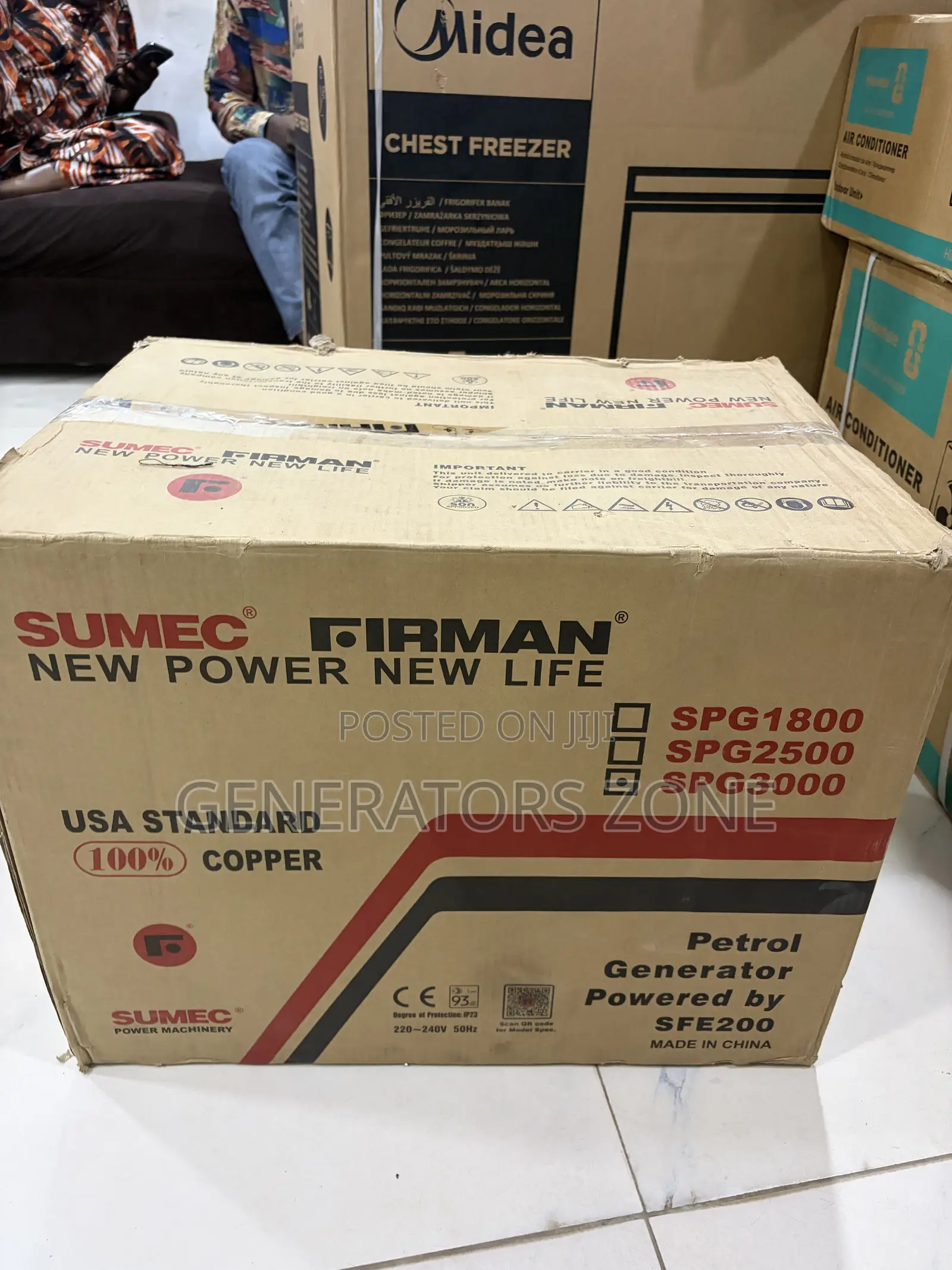 SUMEC Firman SPG3000 Generator for Everyday Power - 4.5kva