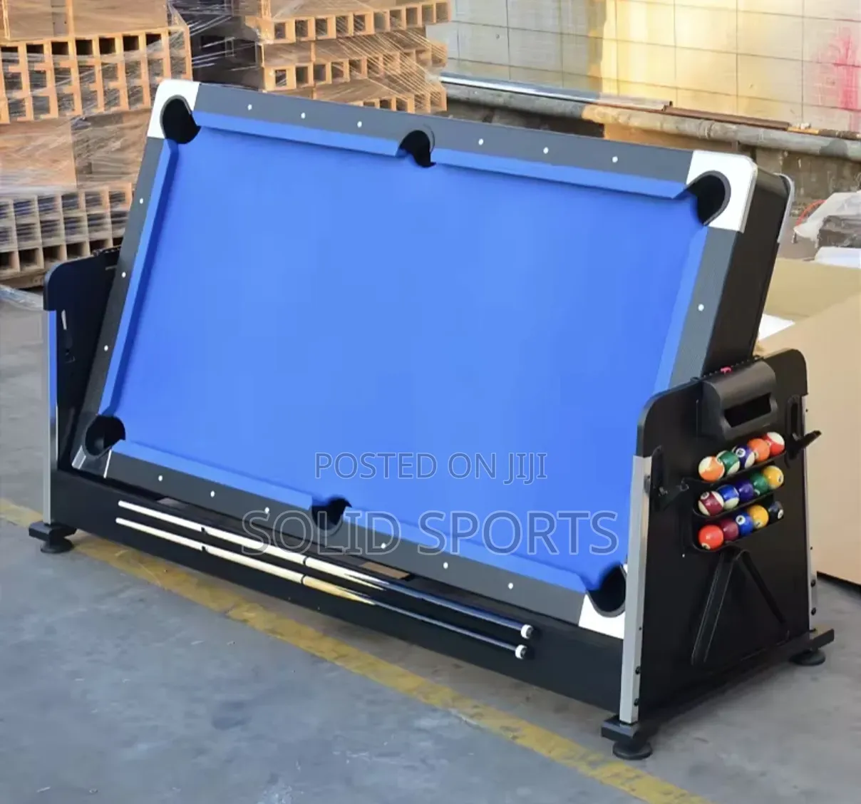 Snooker Table, Tennis, Air Hockey, and Dining 4 in 1