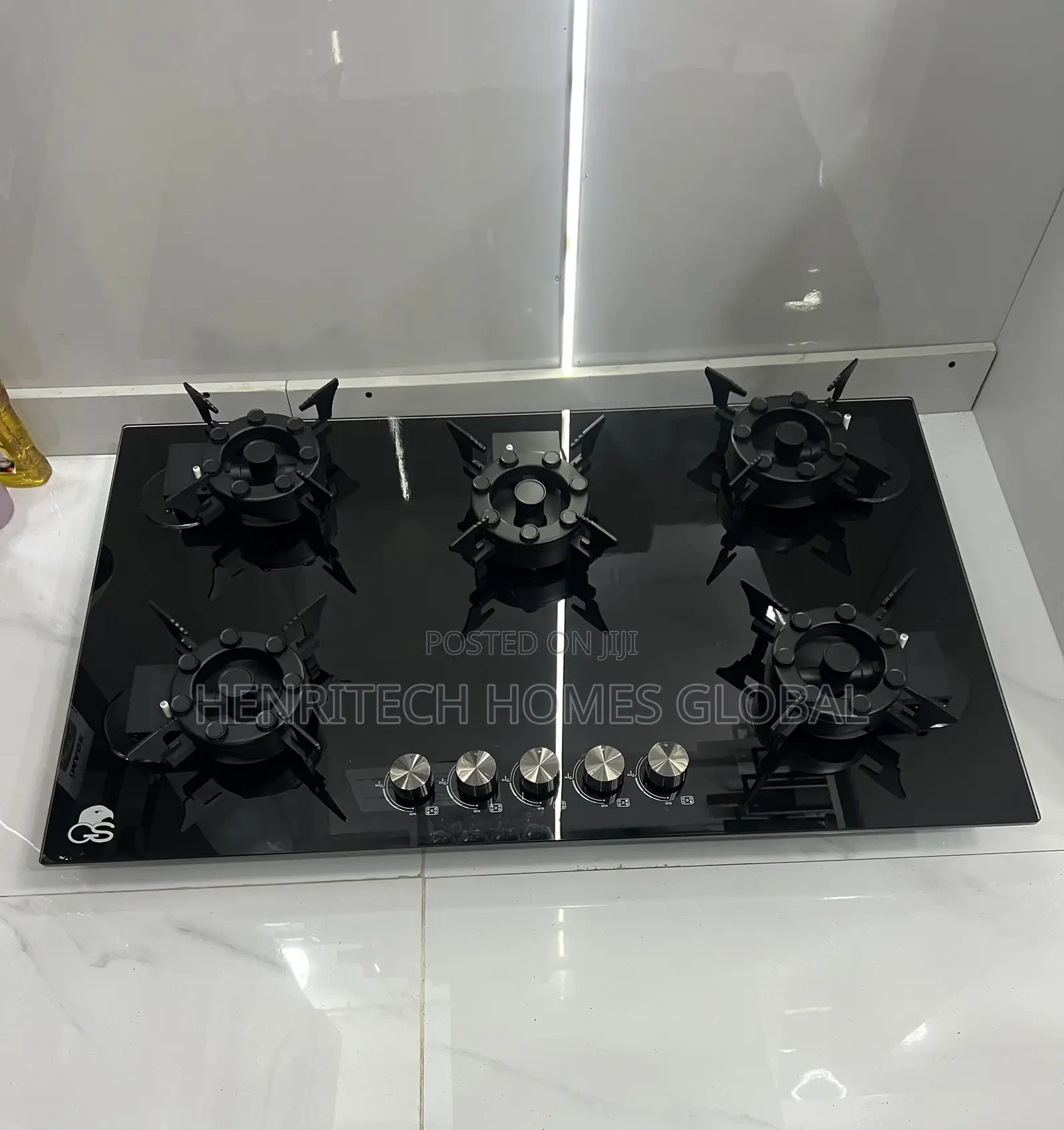 High Quality GS 5-Burner Flip-Up Gas Cooker – Premium Built-in Gas Hob