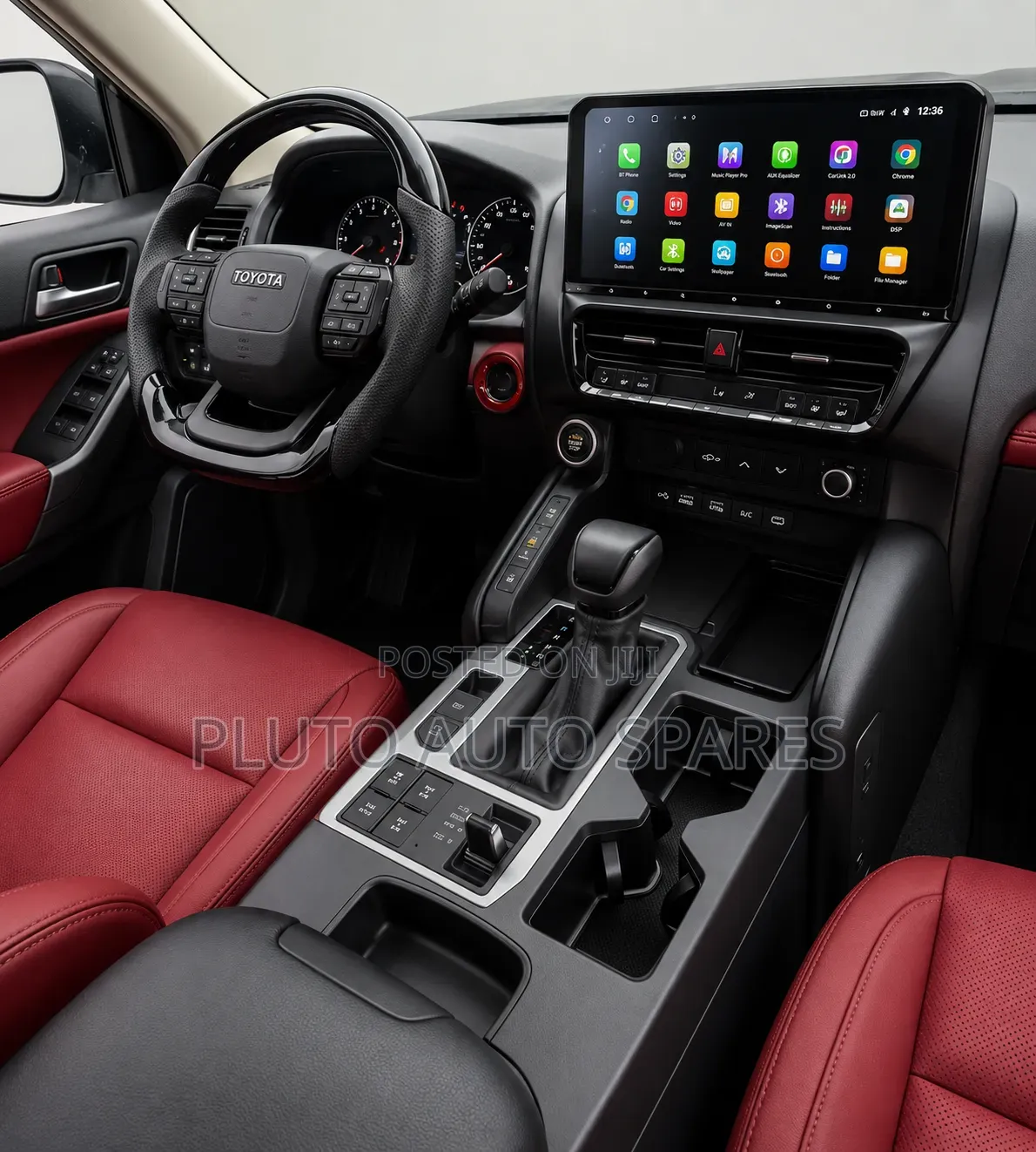 Gx 470 Interior Upgrade to Prado Dashboard 2025 Android & Console
