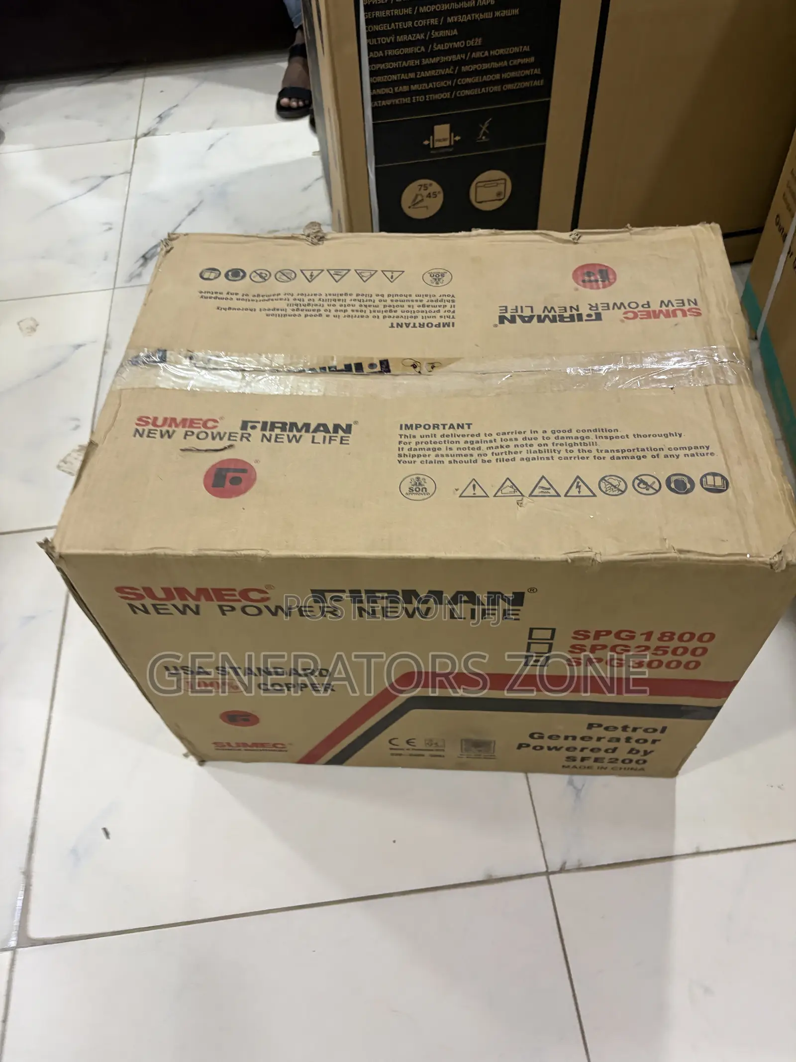 Sumec Firman SPG3000 Powerhouse 4.5KVA Petrol Generator