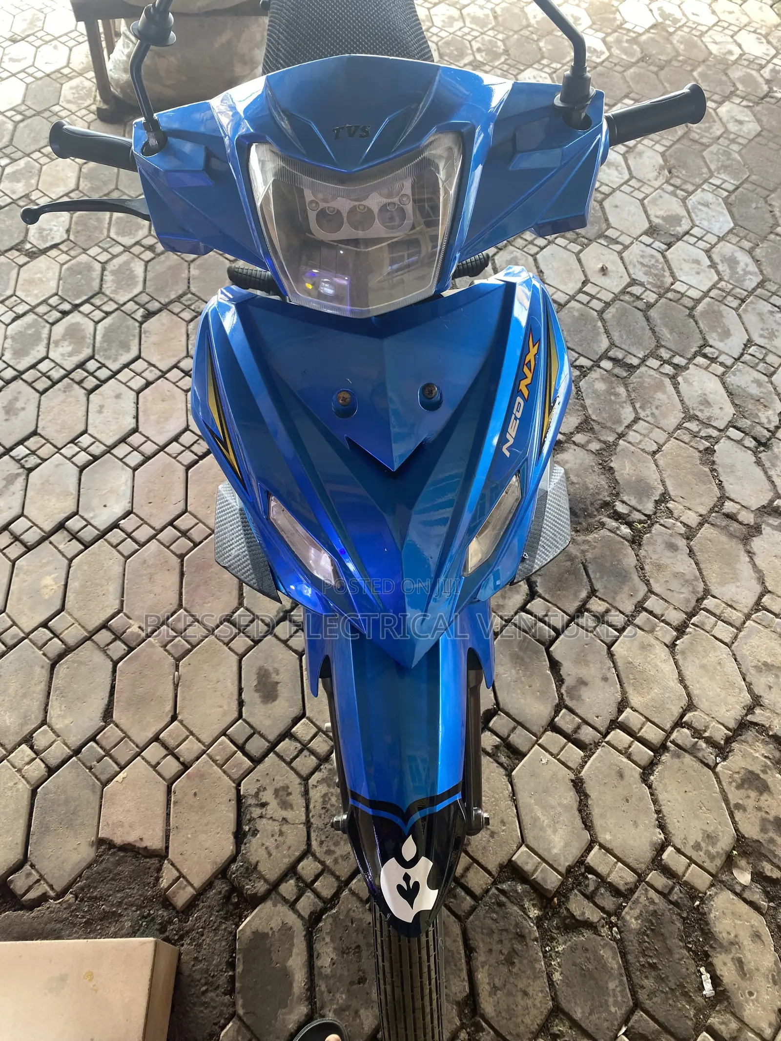 TVS Neo NX 2023 Blue