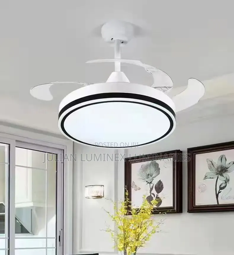3 Colours Ceiling Fan/Lights
