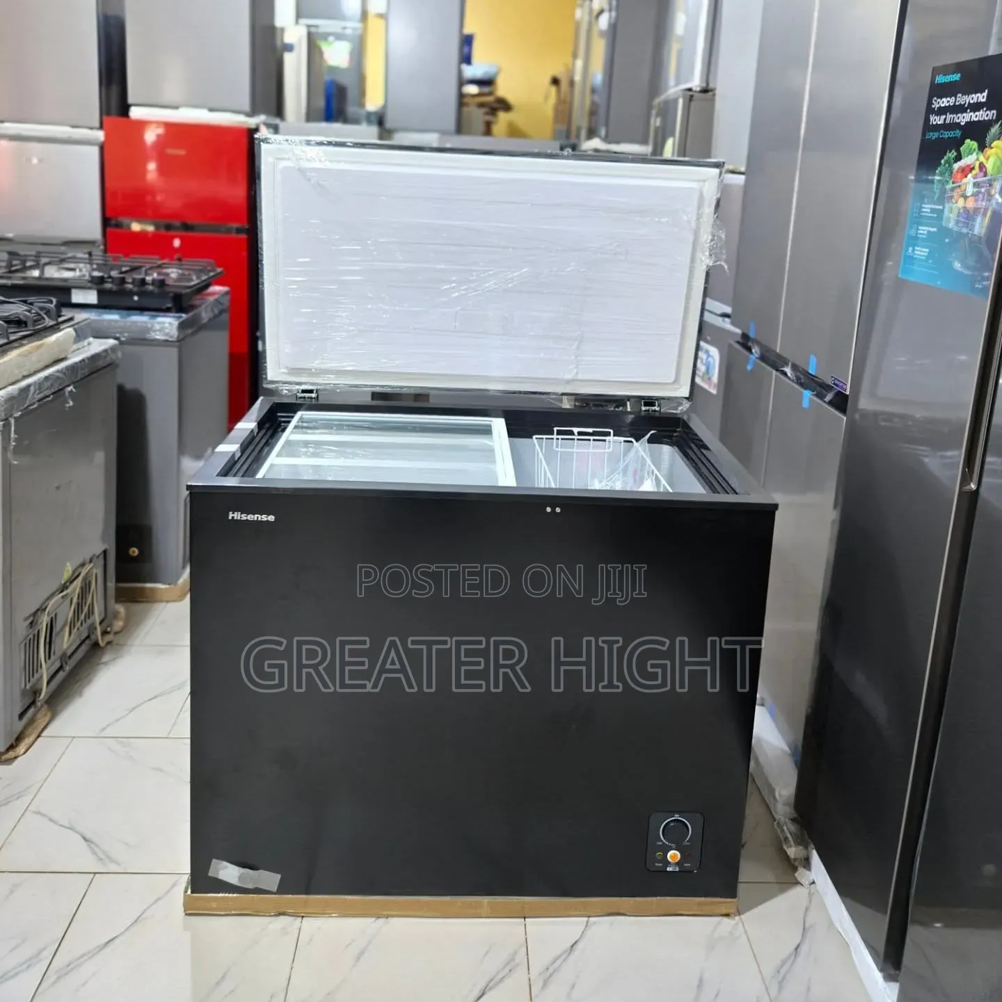 Hisense Chest Freezer 
Model: Fc 320sh
Gross Volume: 240l