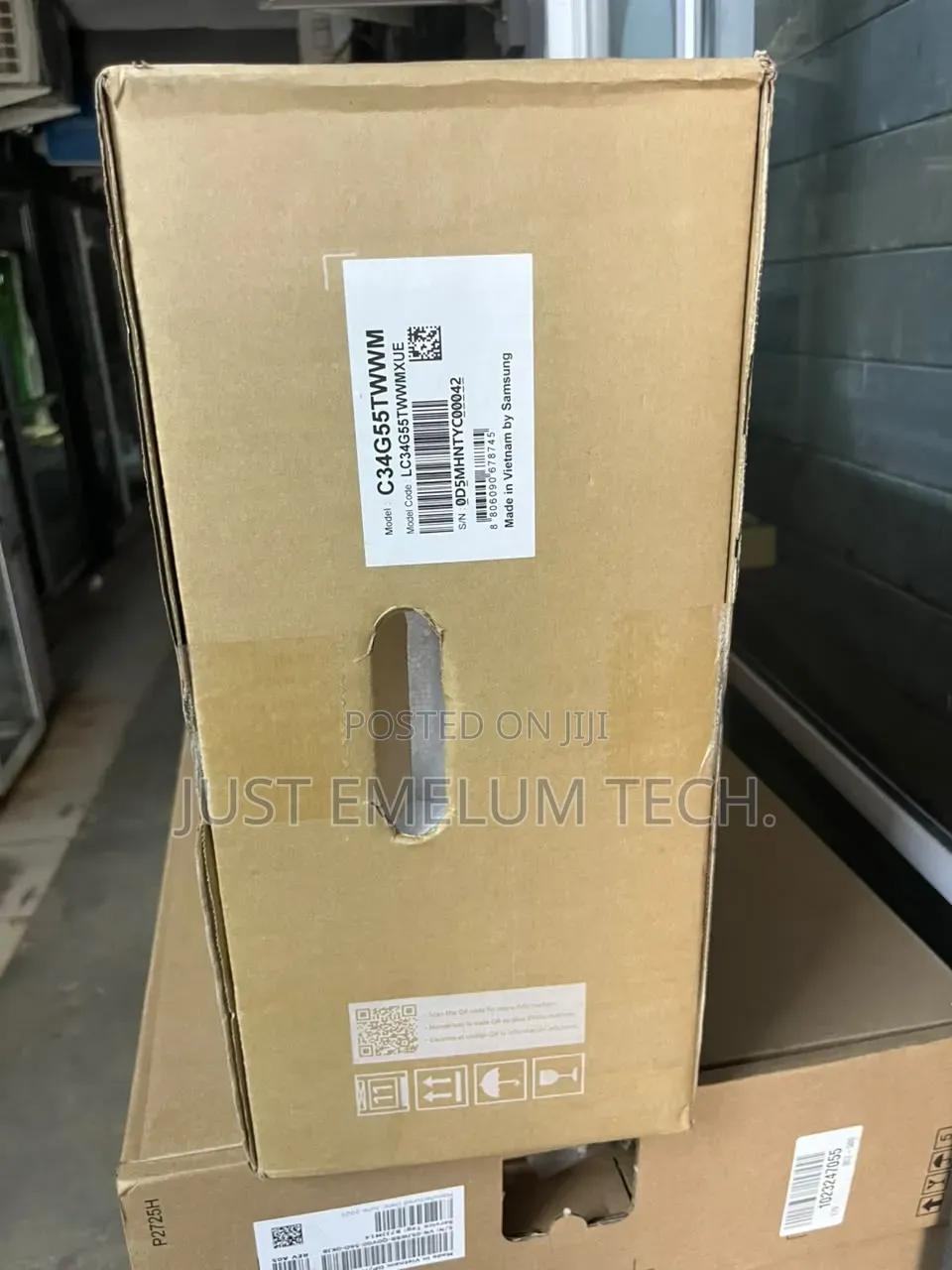 Samsung Odyssey G5 34"
G55T UWQHD 165Hz Odyssey
Gaming
Monitor