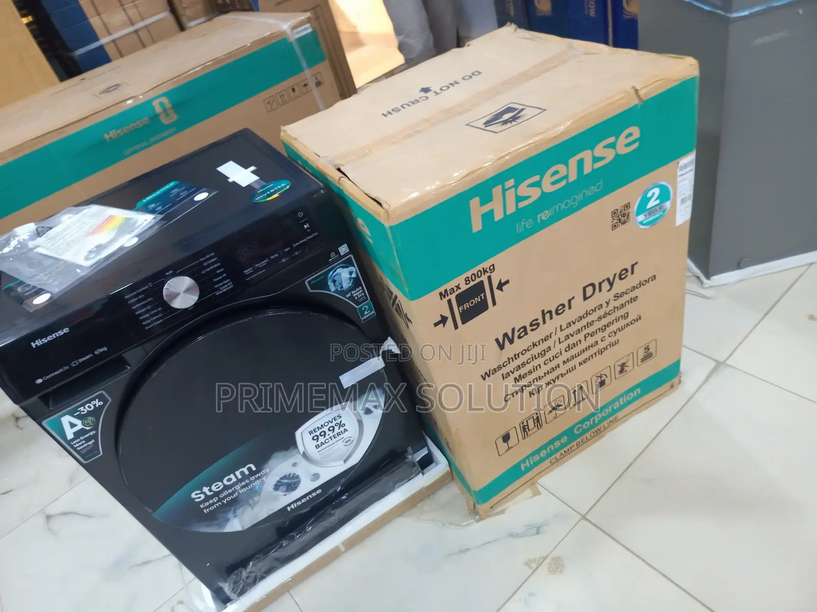 Hisense 8kg Wash & 5kg Dry: All-in-One Laundry Powerhouse