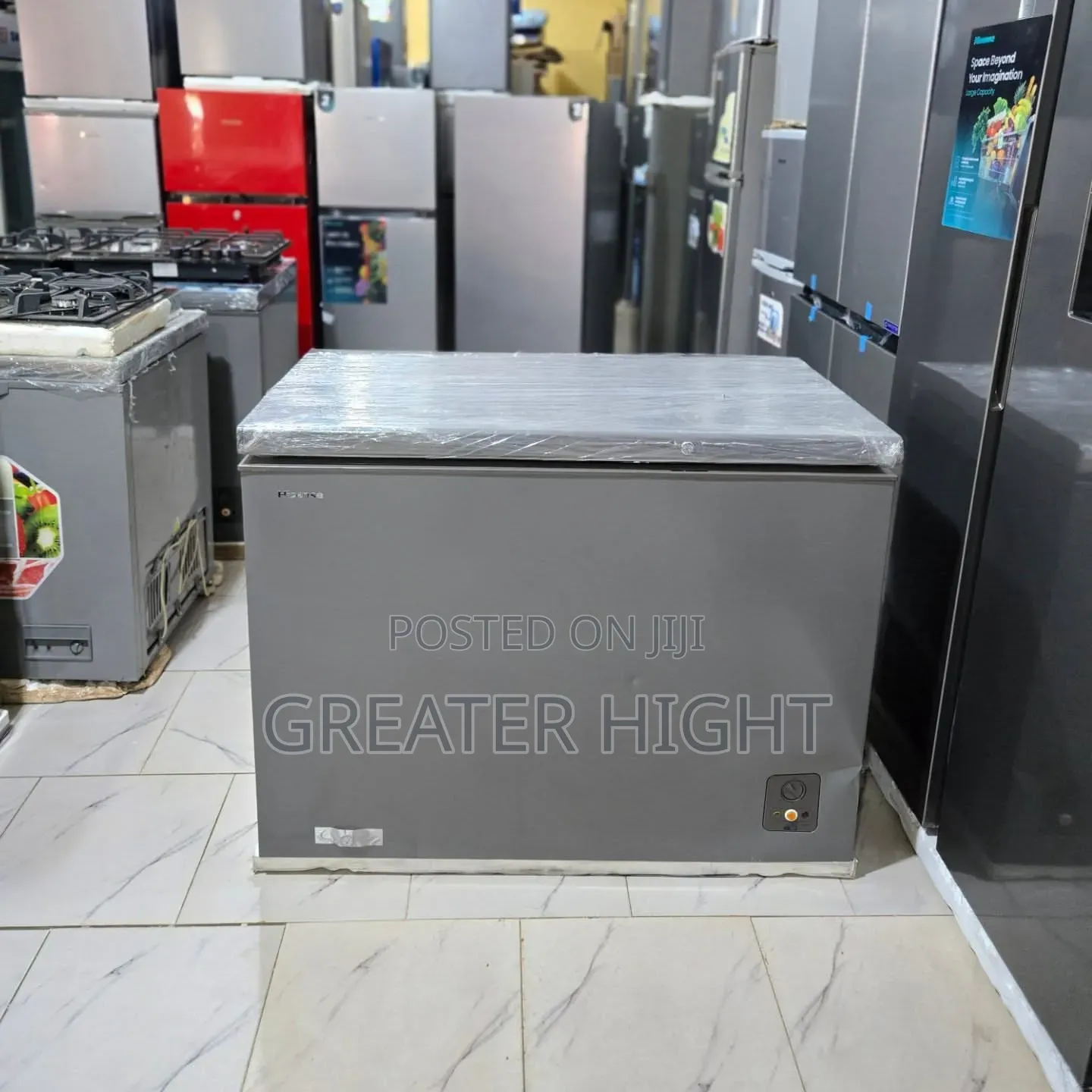 Hisense Chest Freezer 
Model: Fc390sh
Gross Volume: 297l