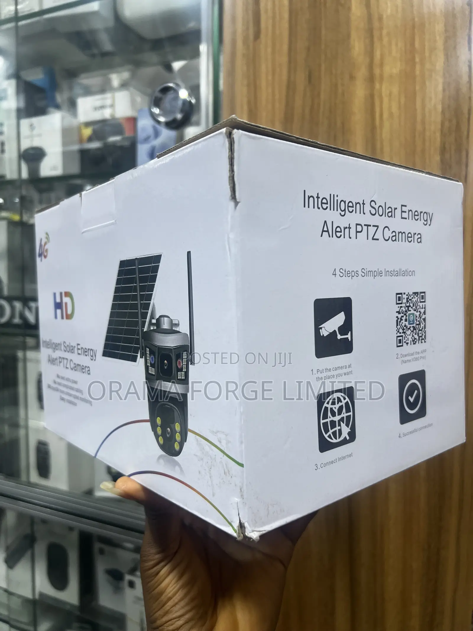 Intelligent Solar Energy CCTV Camera