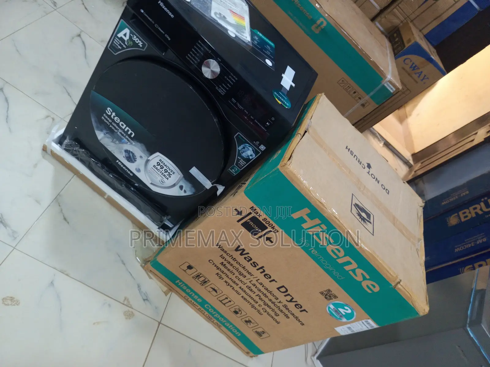 Effortless Clean & Dry: Hisense 8/5kg Automatic Washer Dryer