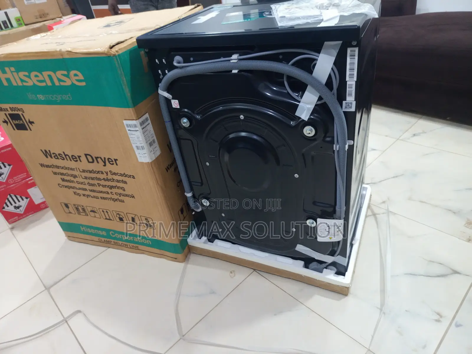 Space-Saving Genius: Hisense 8kg Wash + 5kg Dry Combo