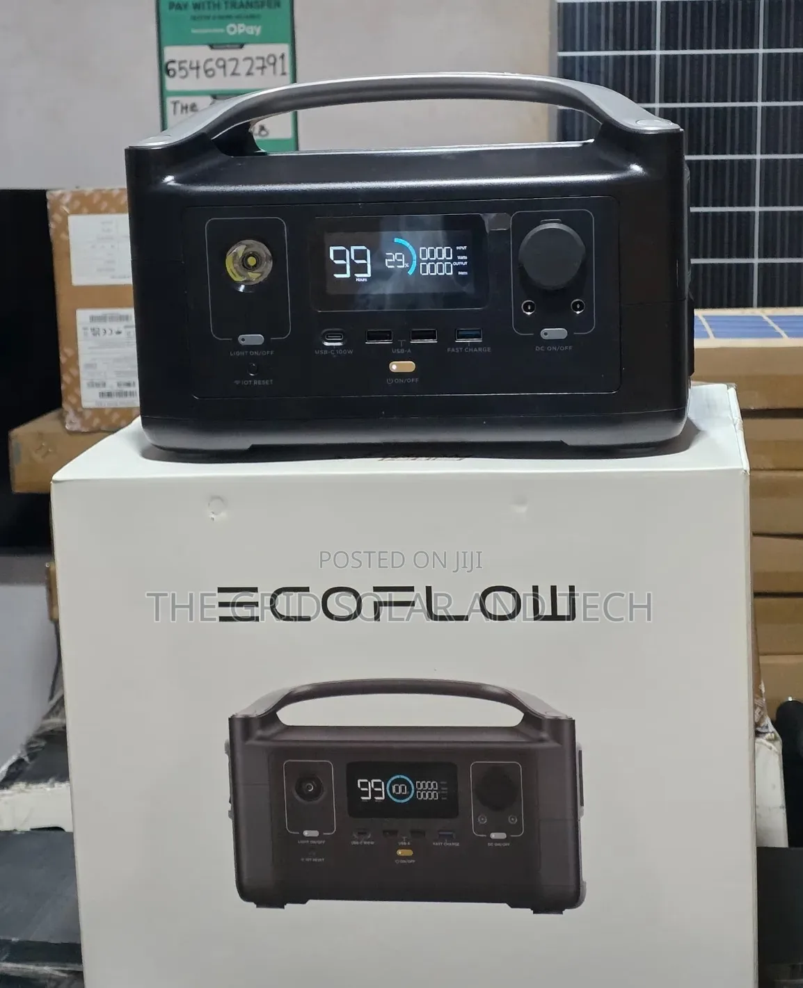 EcoFlow RIVER 600 Portable Power Station – 600W | 288Wh Price: