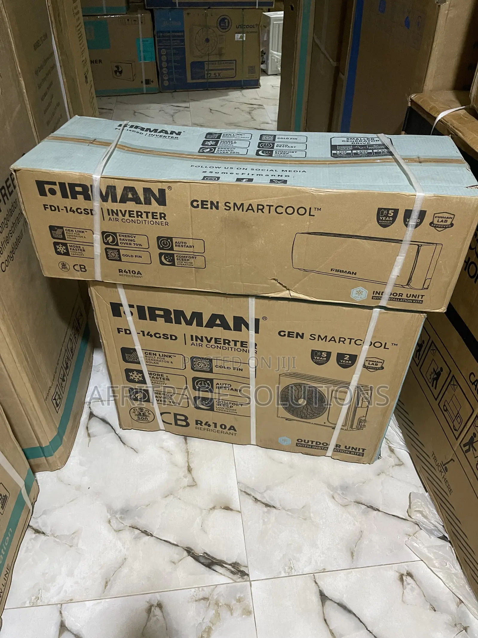 Firman 1.1HP Split Inverter AC – Energy Saving Cooling