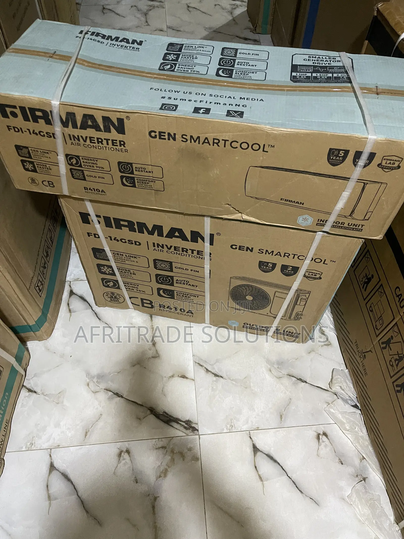 Firman 1.1HP Split Inverter AC – Energy Saving Cooling
