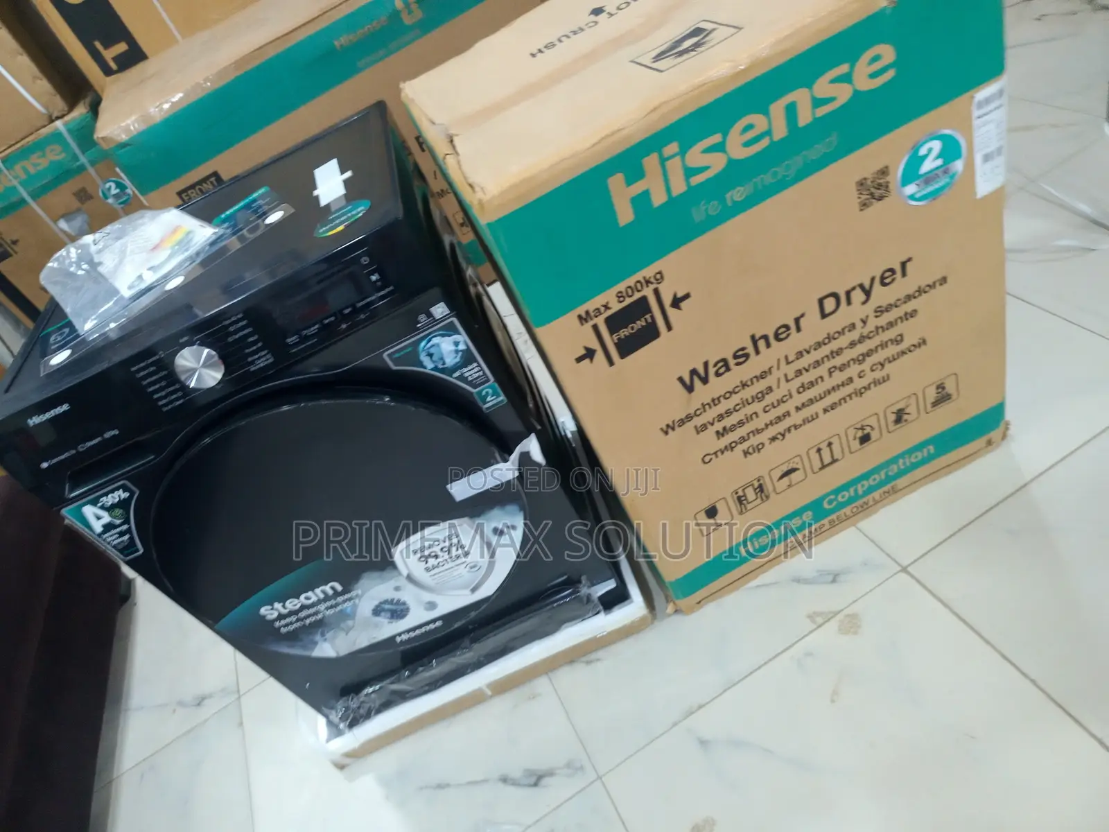 From Dirty to Done: Hisense 8kg Auto Wash & Dry Machine