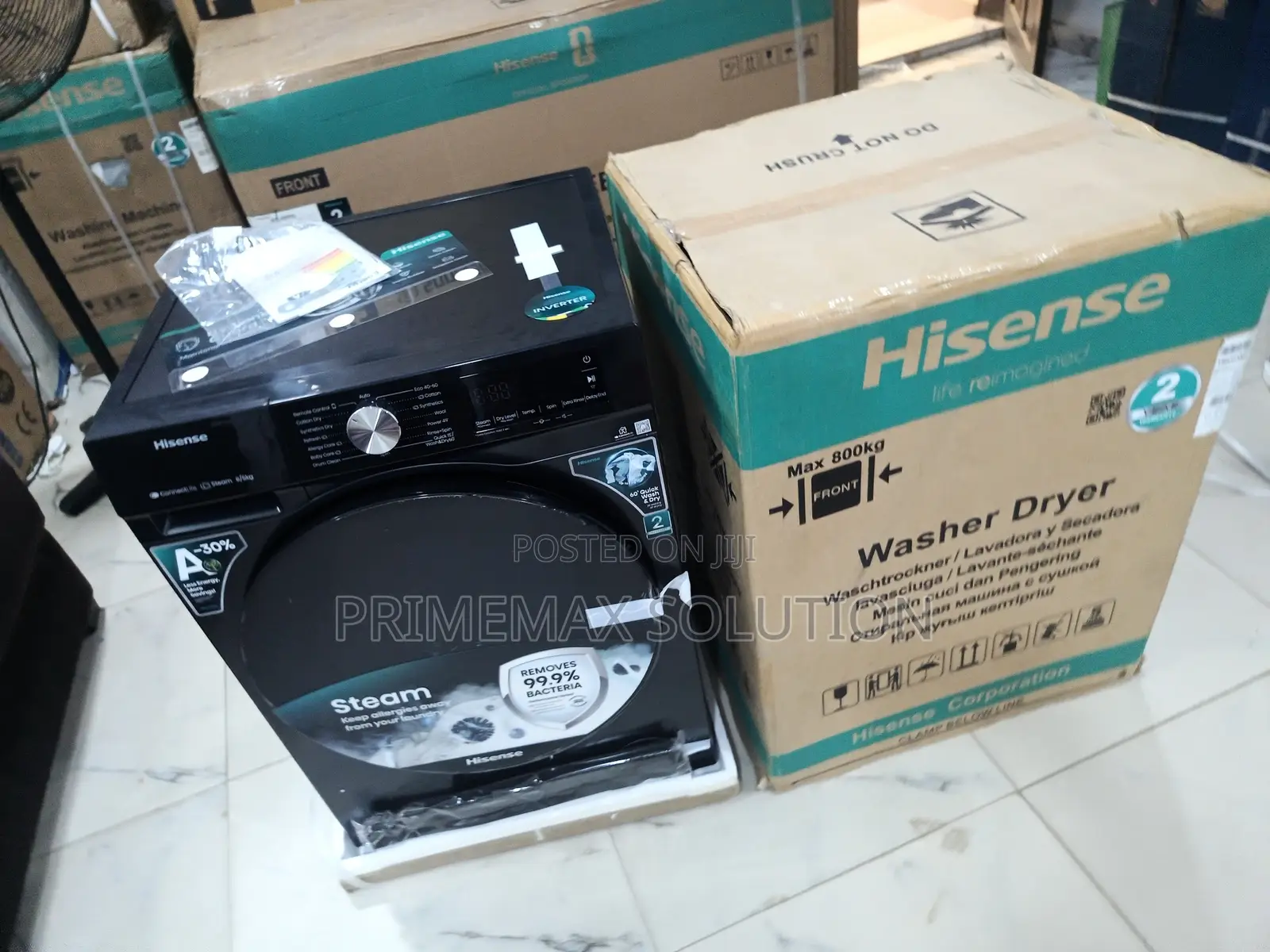 Hisense 8/5kg Washer Dryer – Laundry Made Effortless