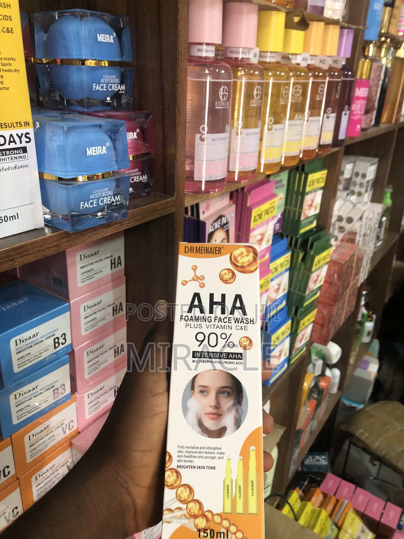 Aha Foaming Face Wash
