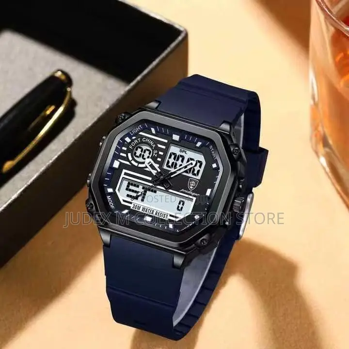 Poedagar Rubber Wristwatch
