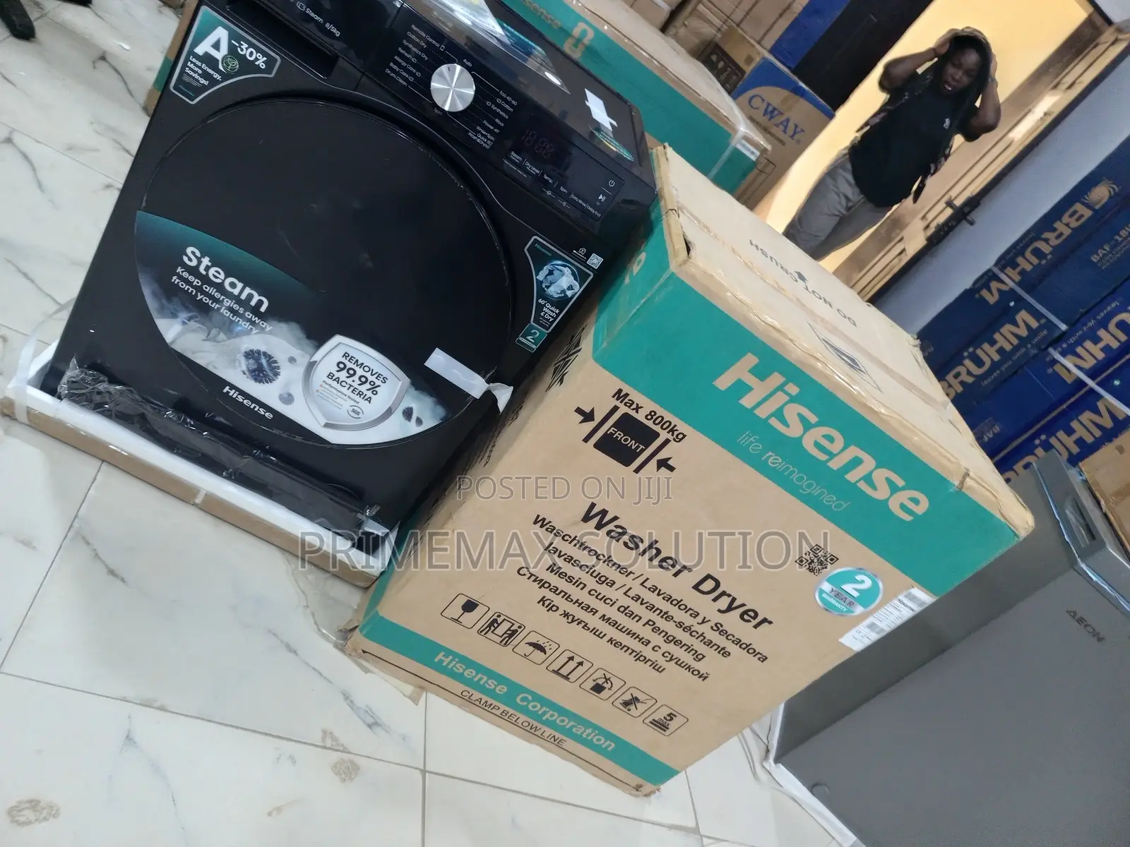 One Machine, Zero Hassle: Hisense 8/5kg Wash & Dry