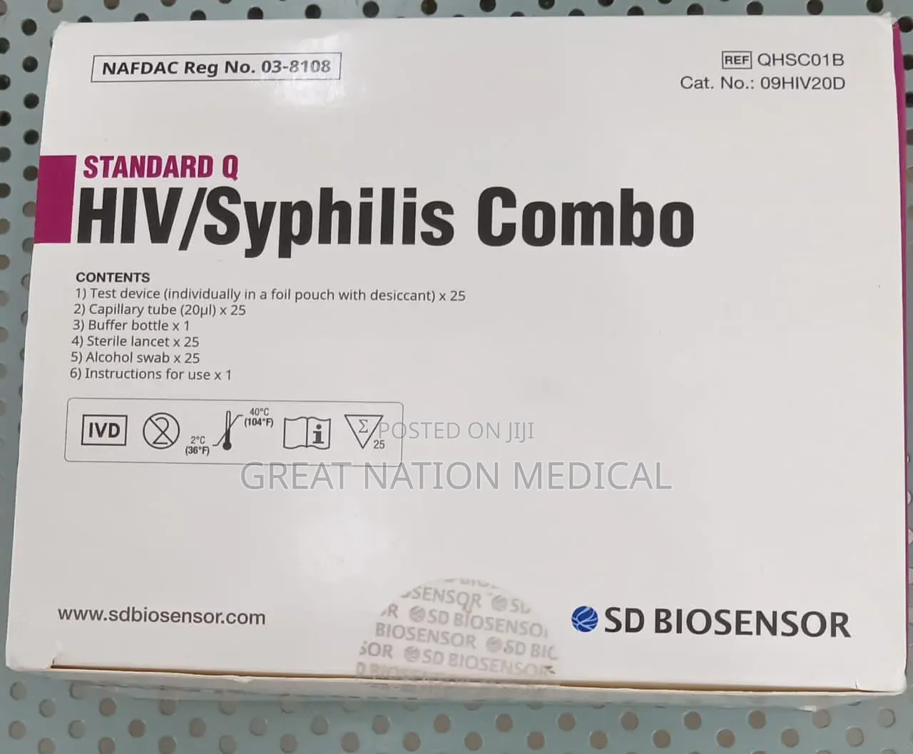 HIV/Syphilis Combo