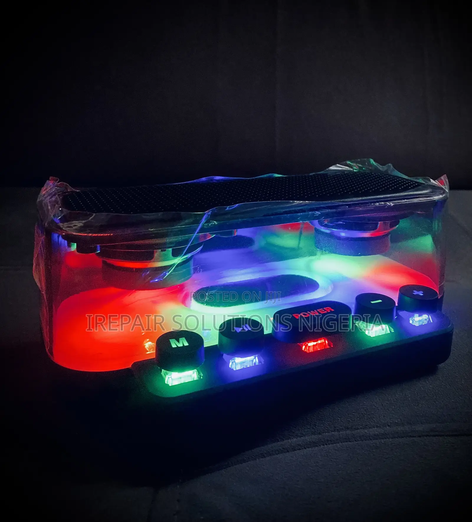 Z6 Cyberpunk RGB Bluetooth Speaker With Mechanical Keypad & FM