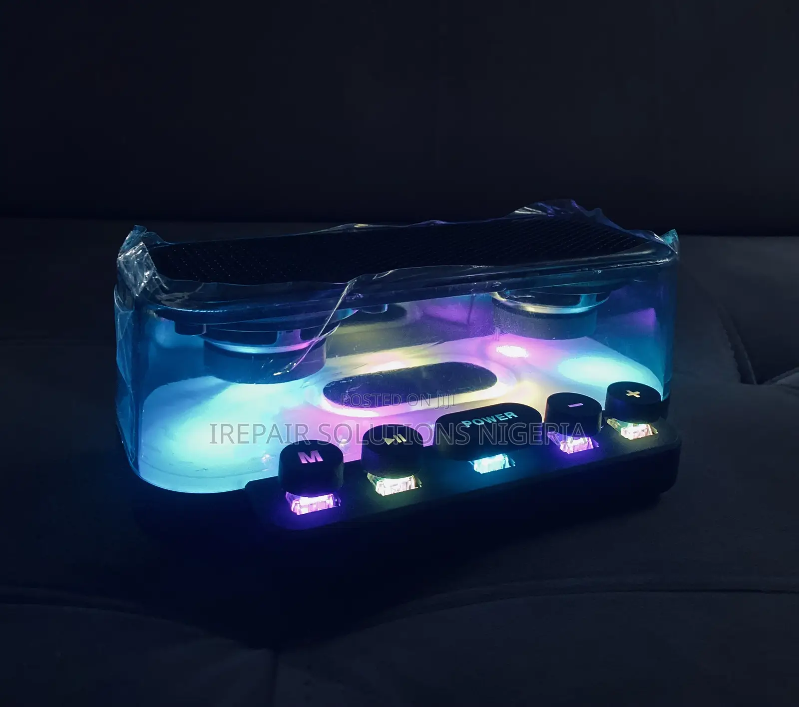 Z6 Cyberpunk RGB Bluetooth Speaker With Mechanical Keypad & FM