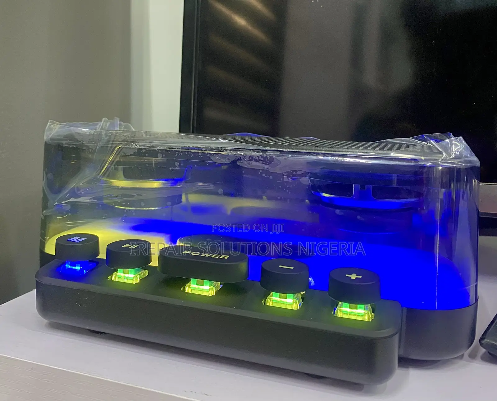 Z6 Cyberpunk RGB Bluetooth Speaker With Mechanical Keypad & FM