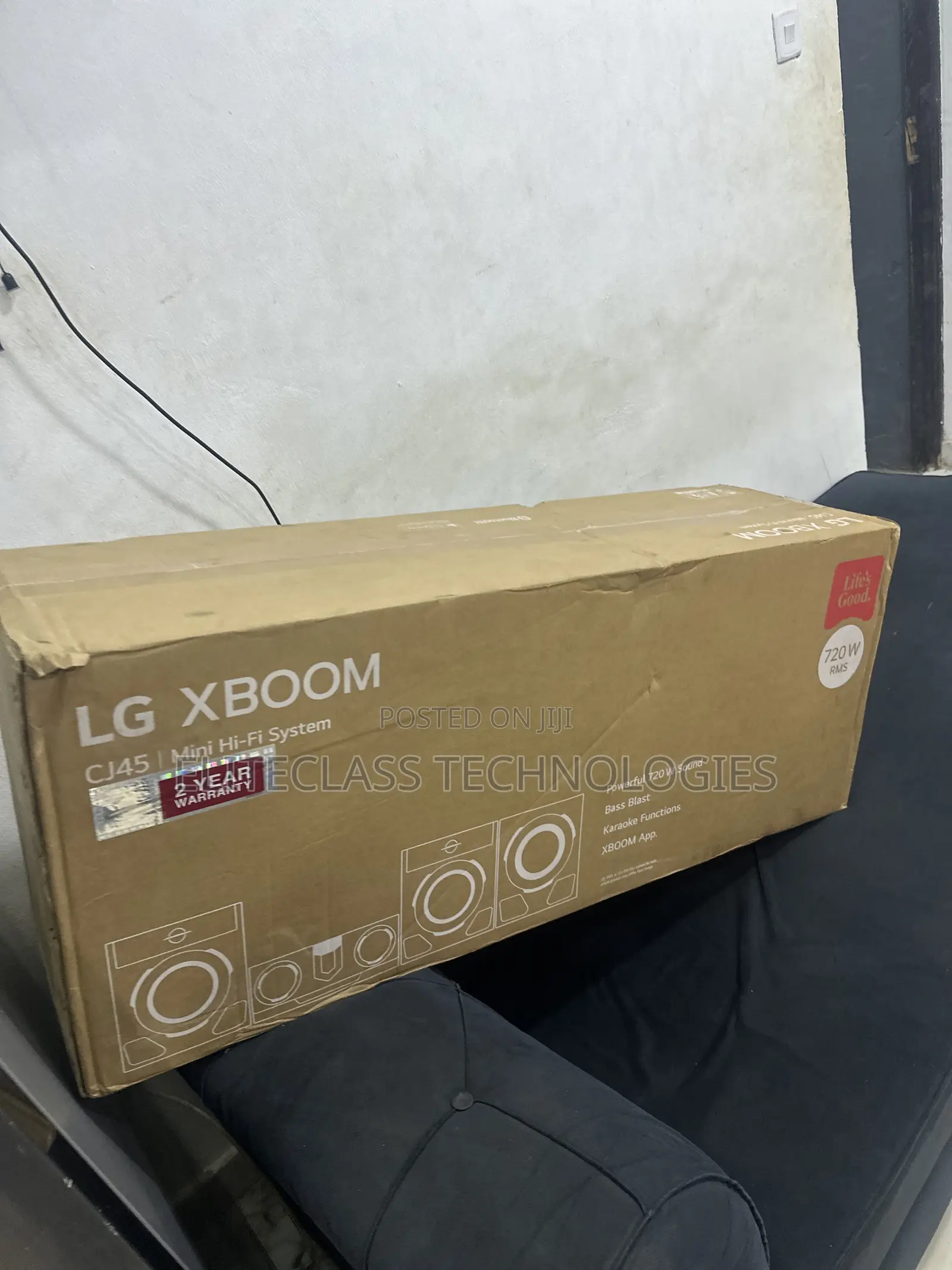 LG Xboom Cj45 720w Stereo Setup