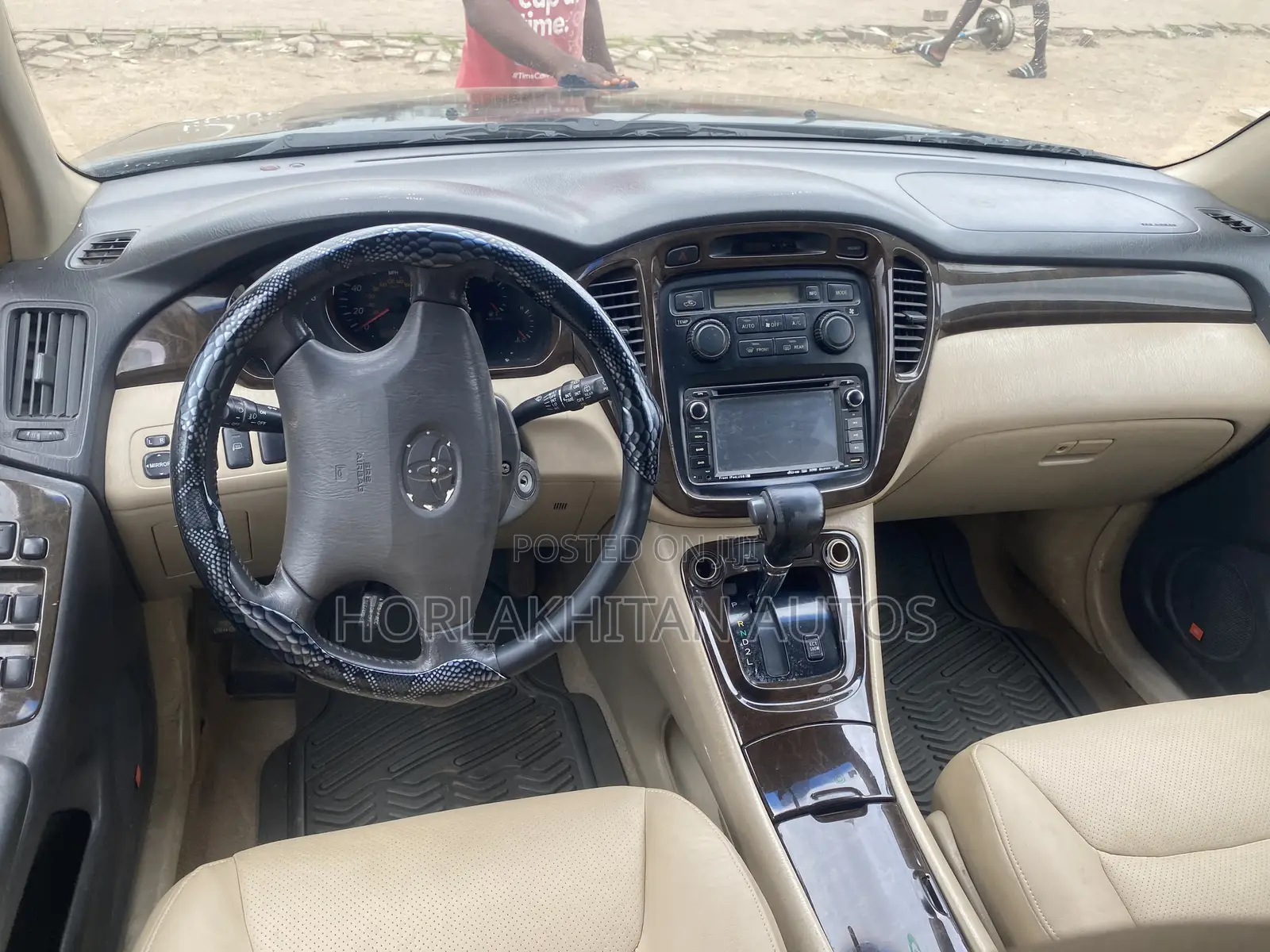 Toyota Highlander Limited V6 AWD 2003 Black