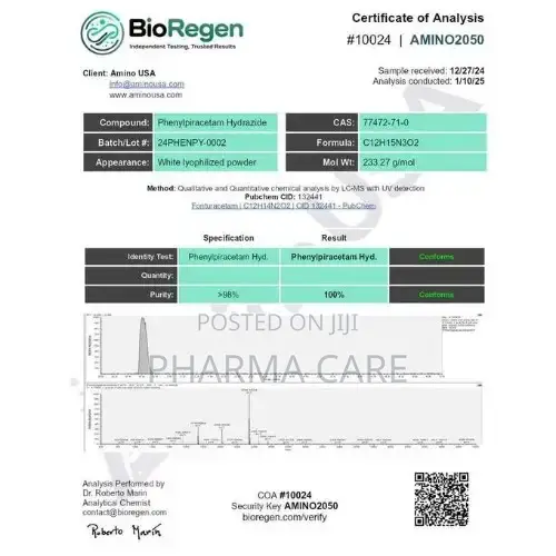 Pramiracetam Powder 10 Grams