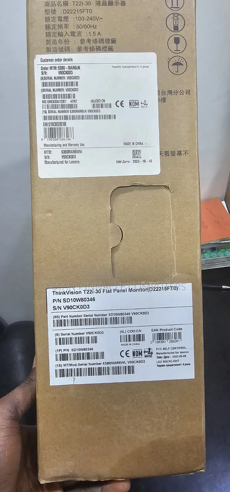 Lenovo T22i-30 Monitor