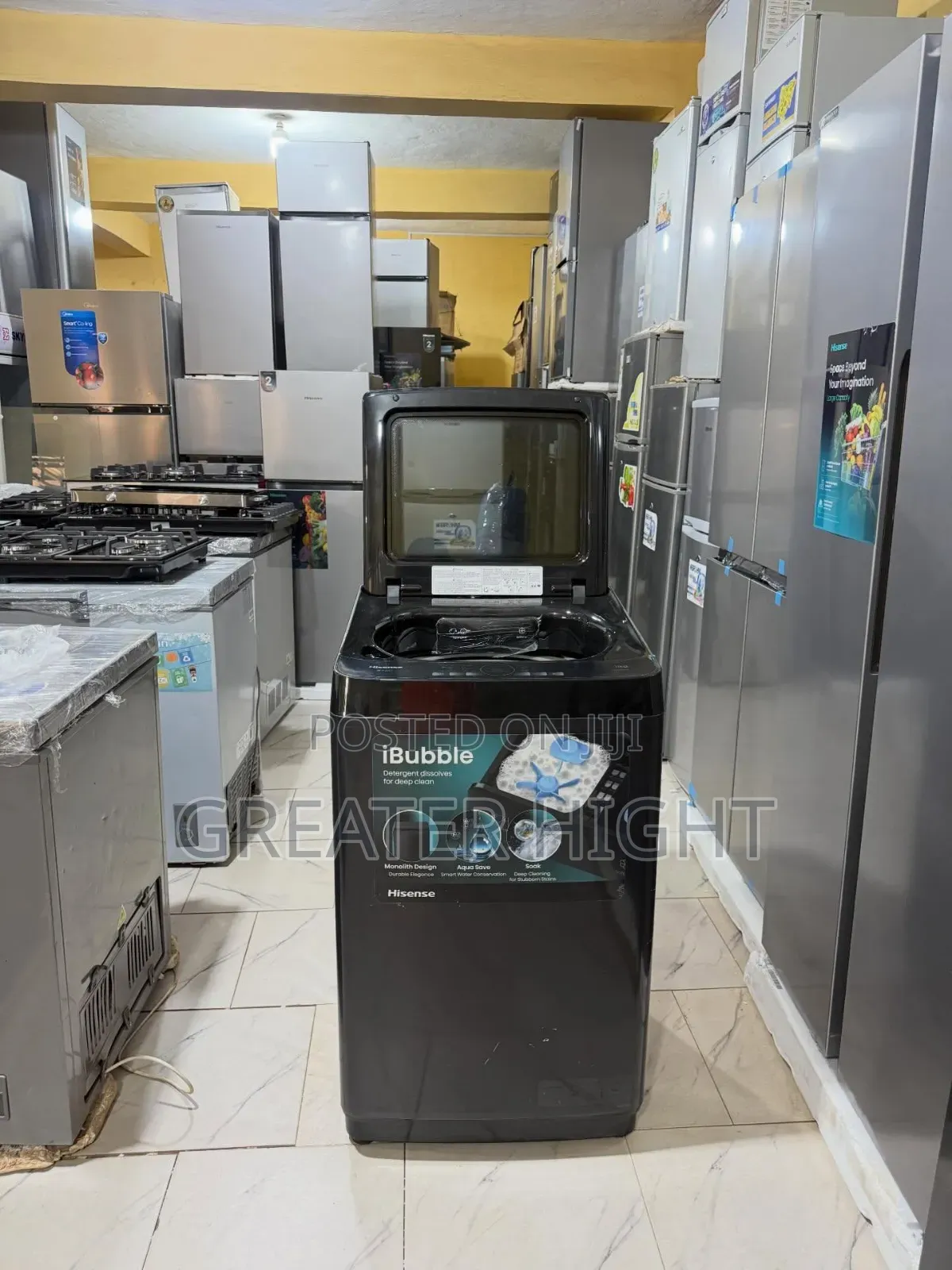 Hisense Top Loader Automatic Washing Machine  Wm 3k1123ubwt 11kg