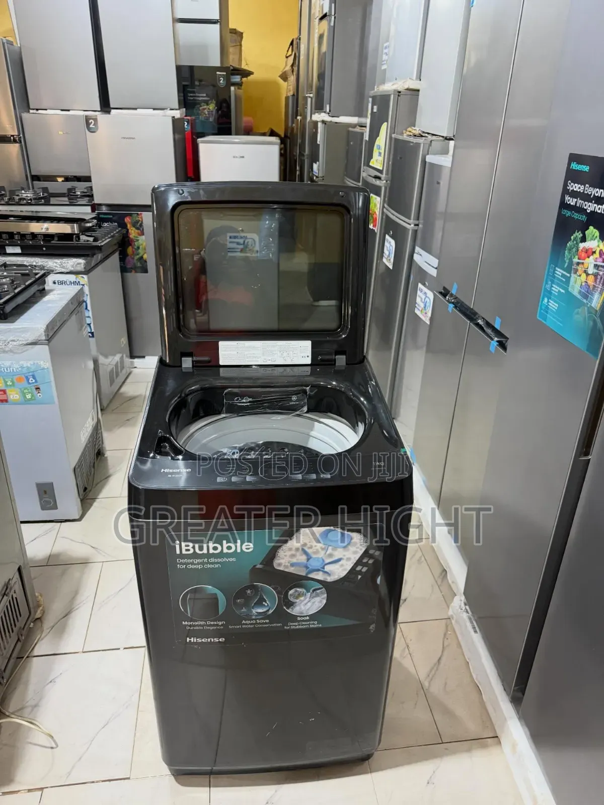 Hisense Top Loader Automatic Washing Machine  Wm 3k1123ubwt 11kg
