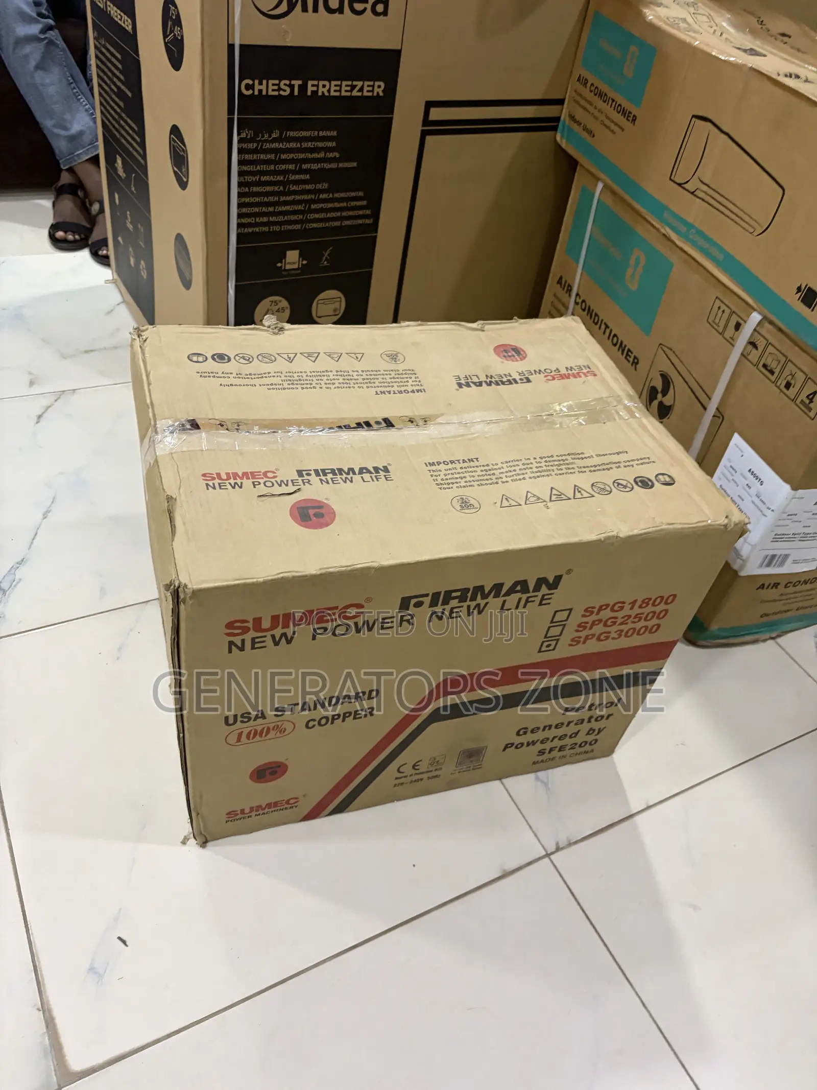 SPG 3000 4.5KVA SUMEC Firman Standby Power Generator