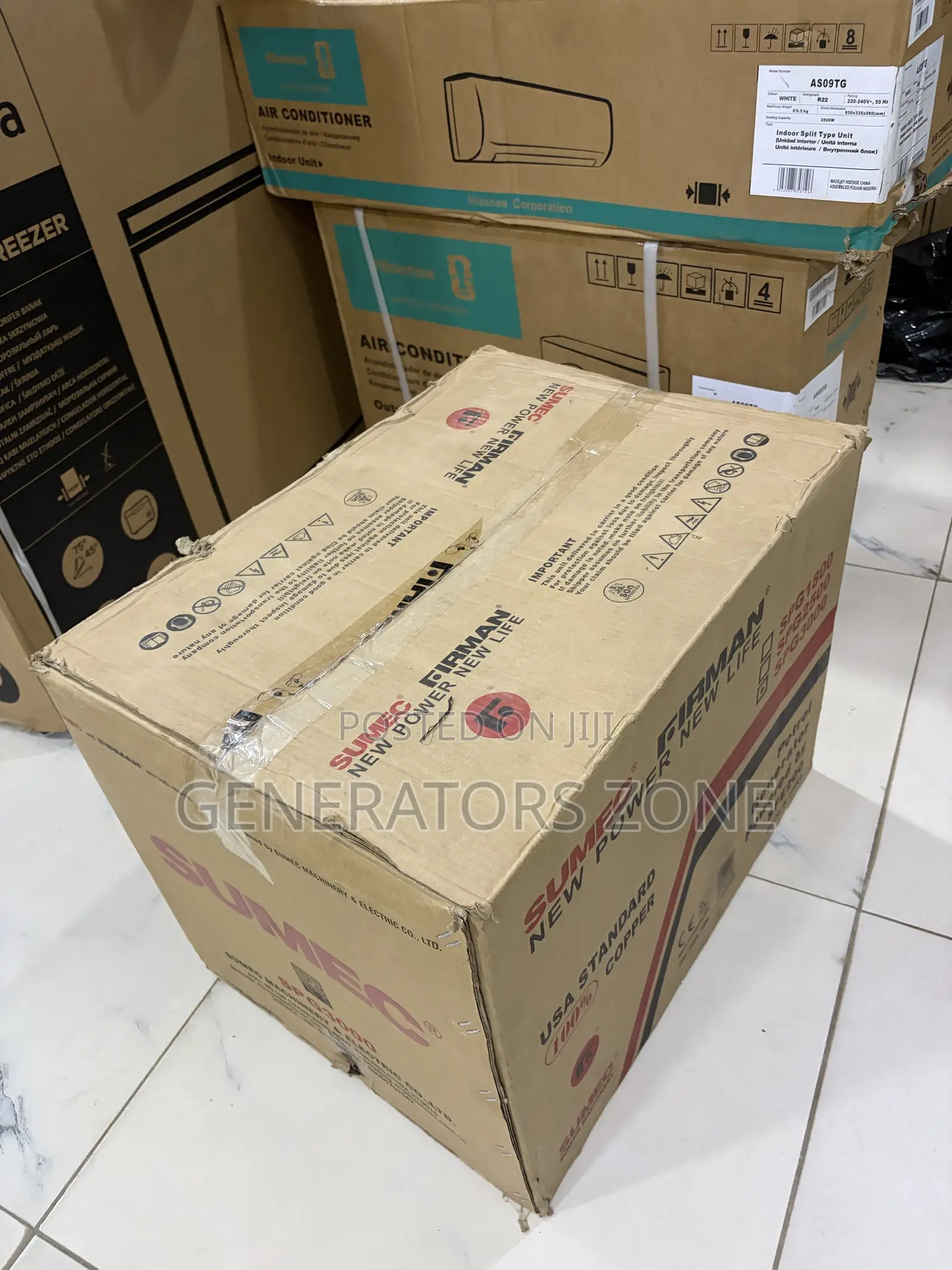 SPG 3000 4.5KVA SUMEC Firman Standby Power Generator