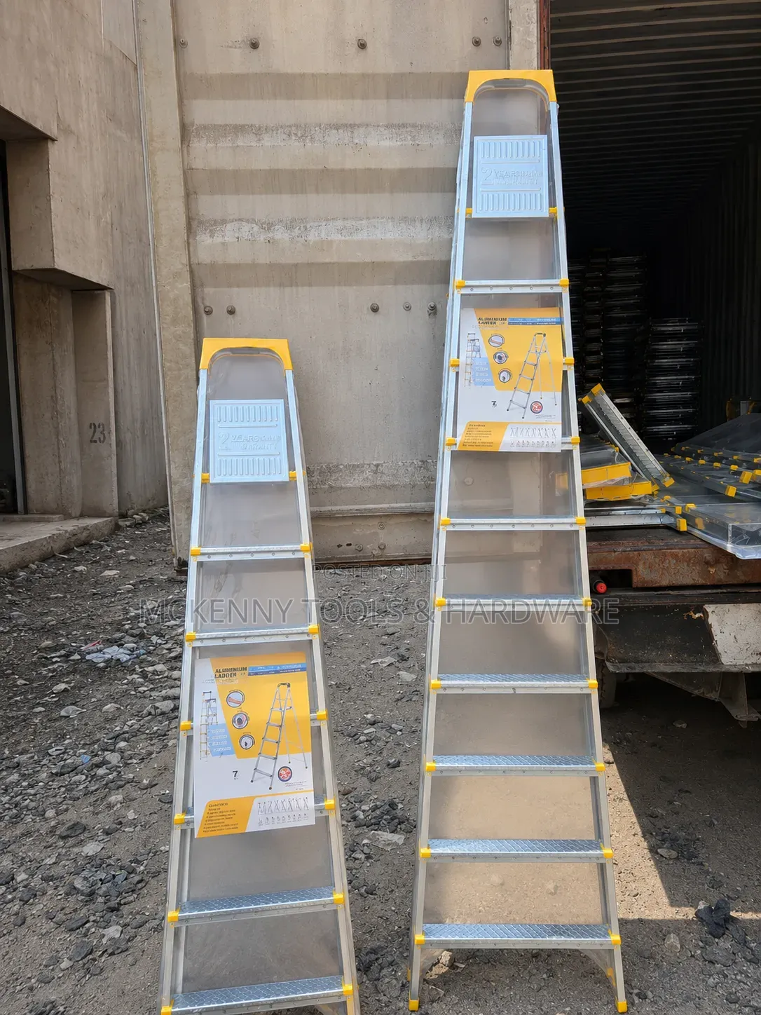 7 Steps Upstrong Aluminium a-Frame Ladder – Original Made in Turkey
