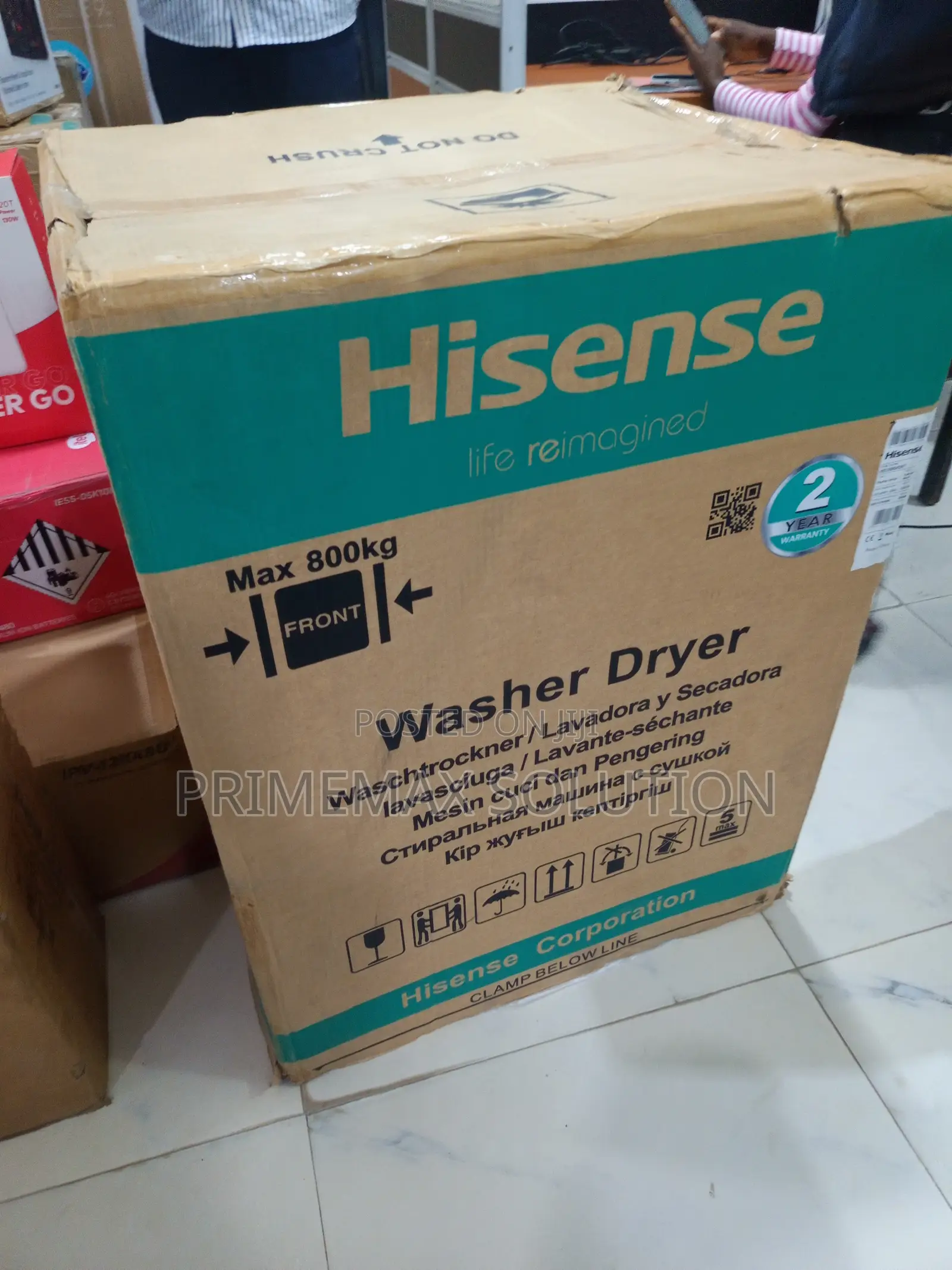 Hisense 8kg Auto Wash & 5kg Dry – Laundry Simplified