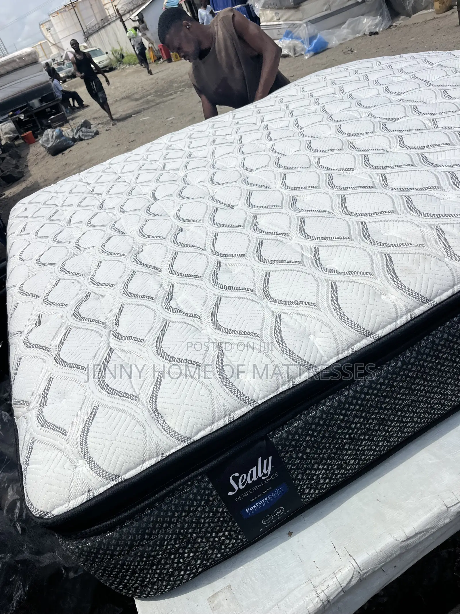 6x6 12 Inches Sealy Foreign Mattress