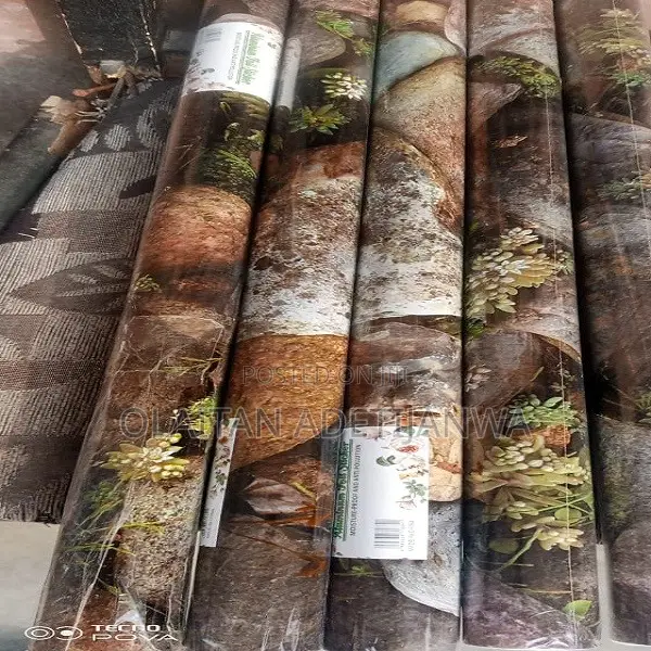 Vinyl Washable Self Adhesive Wallpaper Kitchen Bathroom