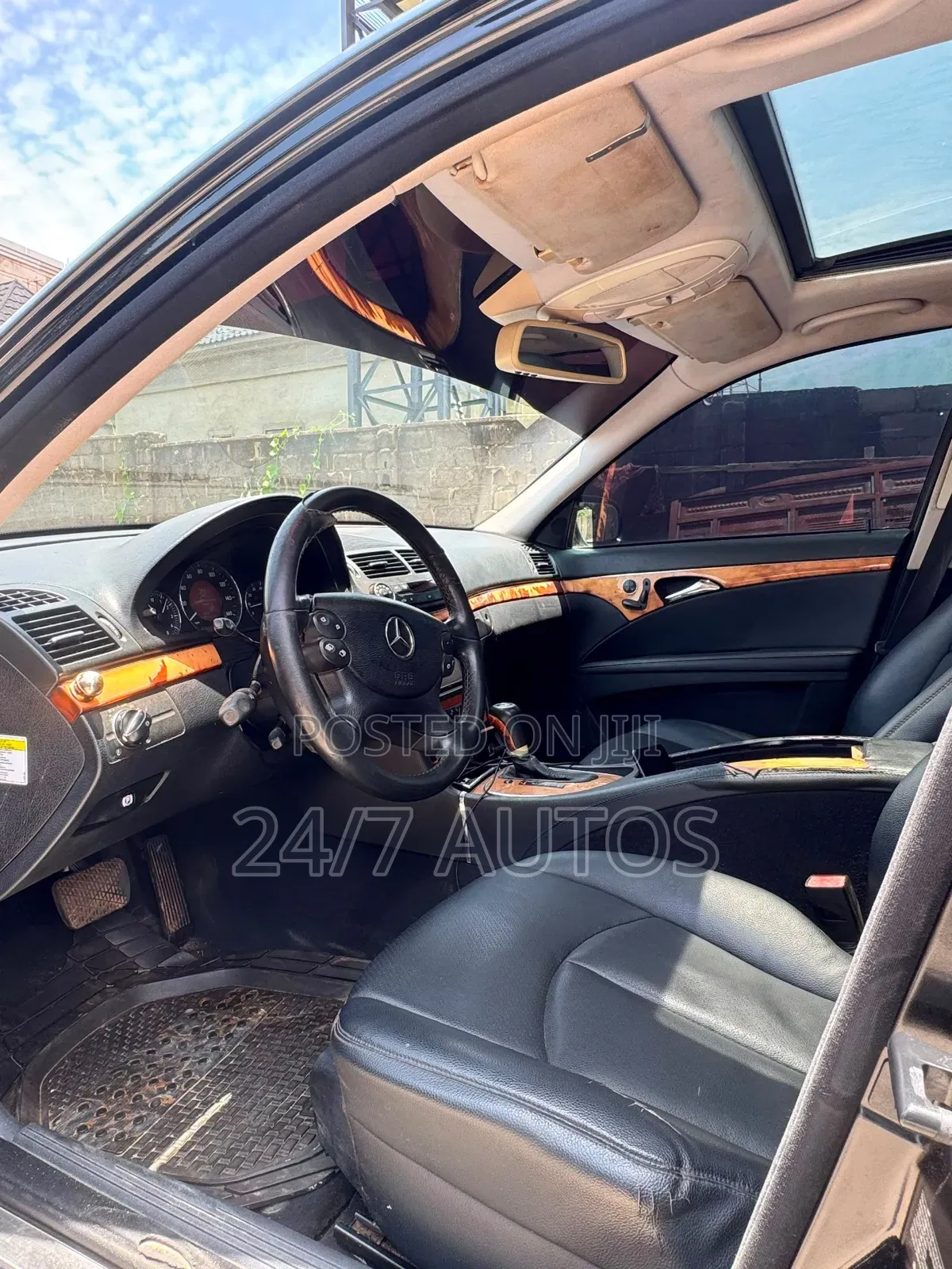 Mercedes-Benz E350 2008 Black