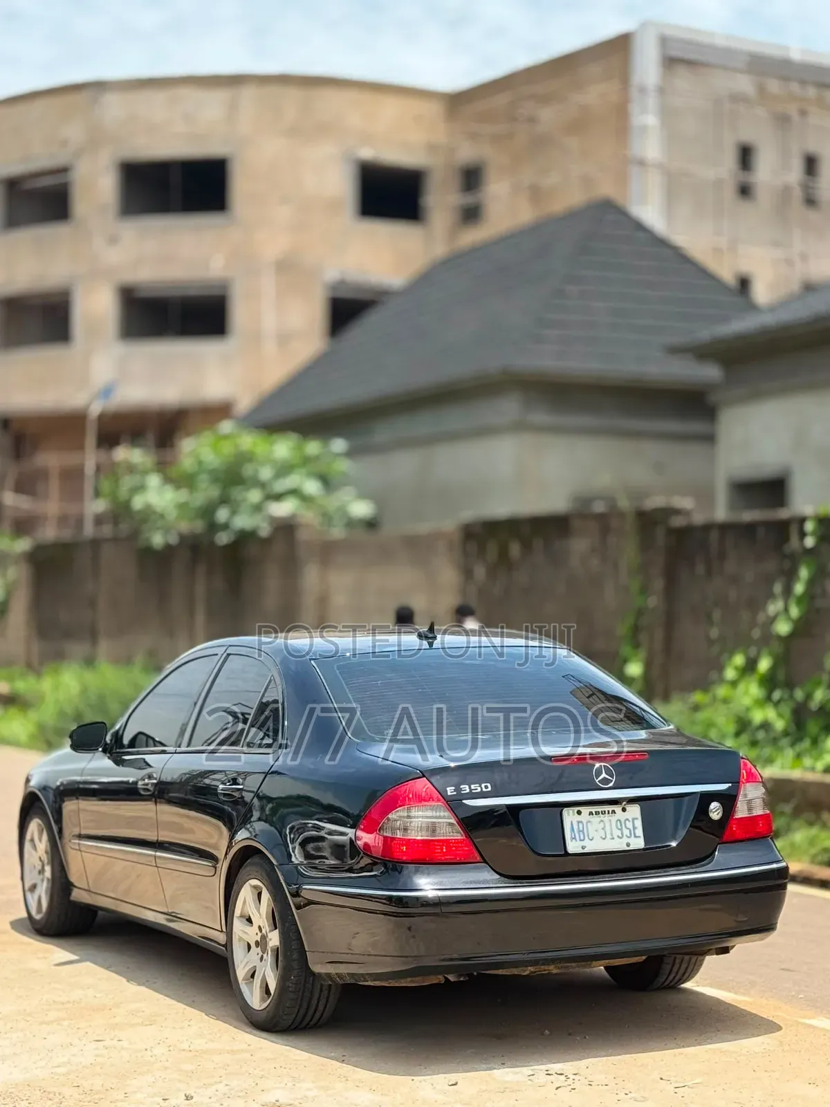 Mercedes-Benz E350 2008 Black