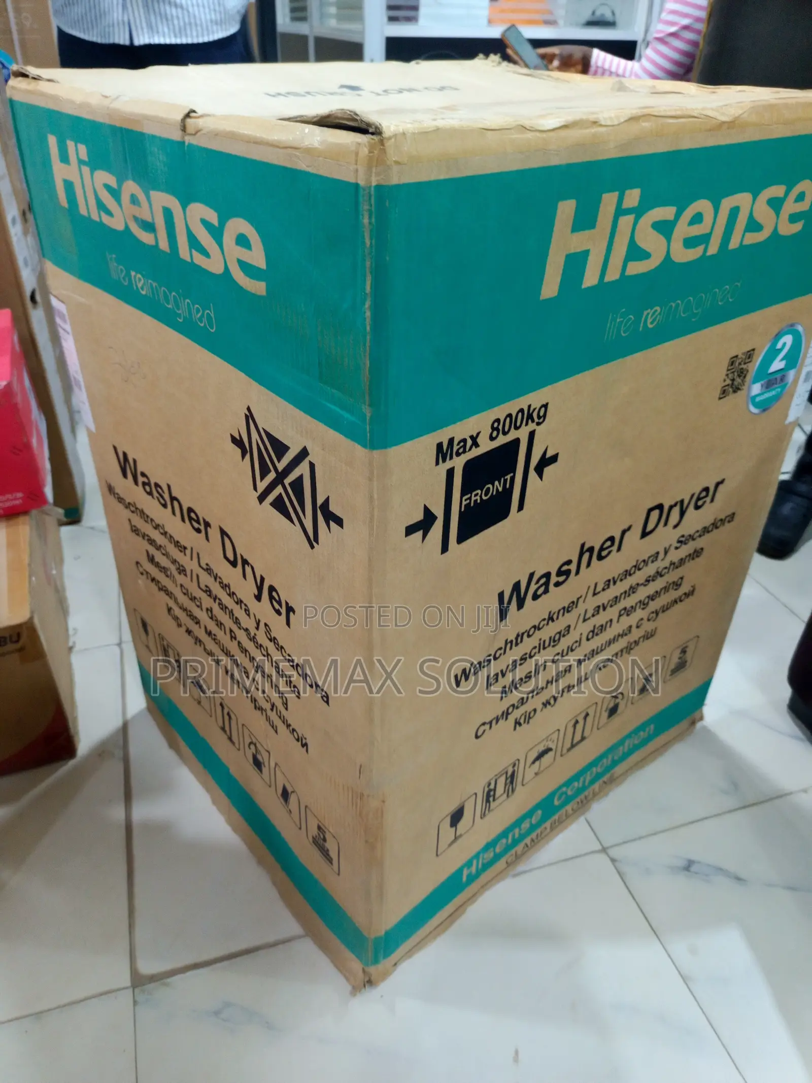 Hisense 8kg Wash & Dry Machine – Cleaner Clothes, Less Work