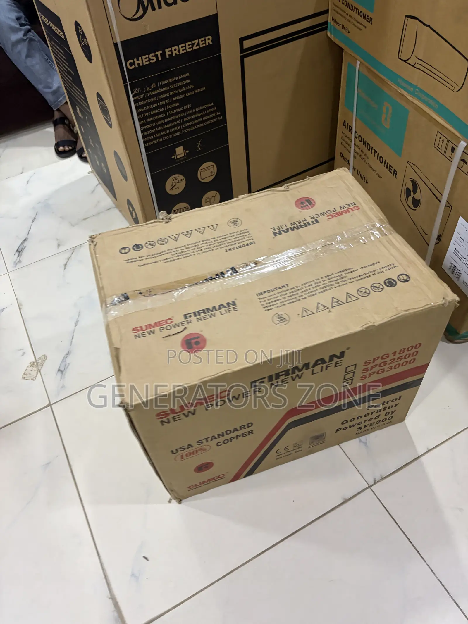 4.5KVA SUMEC Firman SPG 3000 Fuel-Powered Generator
